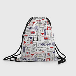 Рюкзак-мешок Лондон коллаж, цвет: 3D-принт