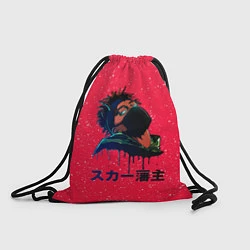 Рюкзак-мешок SCARLXRD Rap, цвет: 3D-принт