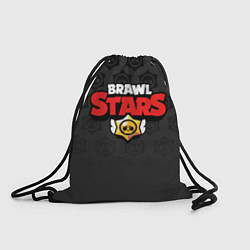 Рюкзак-мешок Brawl Stars: Black Team, цвет: 3D-принт