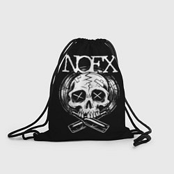 Рюкзак-мешок NOFX Skull, цвет: 3D-принт