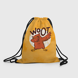 Рюкзак-мешок Woot Dab, цвет: 3D-принт