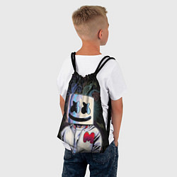 Рюкзак-мешок Marshmello XXX, цвет: 3D-принт — фото 2