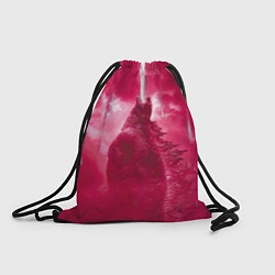 Рюкзак-мешок Red Godzilla, цвет: 3D-принт
