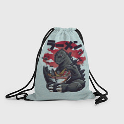 Рюкзак-мешок Blue Godzilla, цвет: 3D-принт