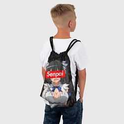 Рюкзак-мешок Senpai Boobs, цвет: 3D-принт — фото 2
