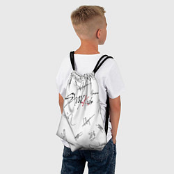 Рюкзак-мешок STRAY KIDS АВТОГРАФЫ, цвет: 3D-принт — фото 2
