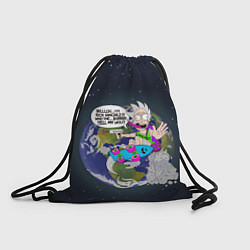 Рюкзак-мешок Мелкий Рик, цвет: 3D-принт