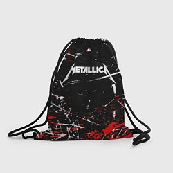 Рюкзак-мешок METALLICA, цвет: 3D-принт