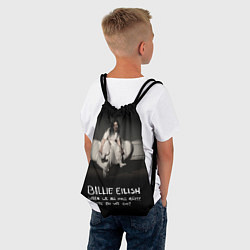 Рюкзак-мешок BILLIE EILISH: ASLEEP, цвет: 3D-принт — фото 2
