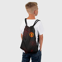 Рюкзак-мешок Манчестер юнайтед: FCMU, цвет: 3D-принт — фото 2