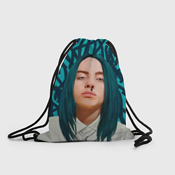 Рюкзак-мешок Billie Eilish, цвет: 3D-принт