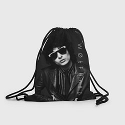 Рюкзак-мешок Финн Вулфард в очках, цвет: 3D-принт