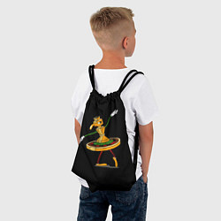 Рюкзак-мешок Cuphead, цвет: 3D-принт — фото 2