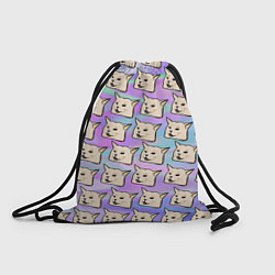 Рюкзак-мешок Woman yelling at cat, цвет: 3D-принт