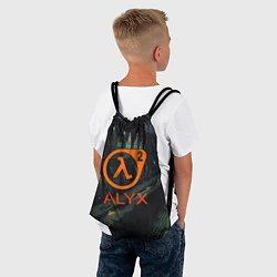 Рюкзак-мешок Half-life 2 ALYX, цвет: 3D-принт — фото 2