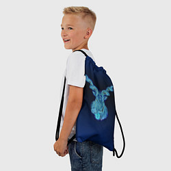Рюкзак-мешок Знаки Зодиака Козерог, цвет: 3D-принт — фото 2