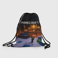 Рюкзак-мешок MINECRAFT, цвет: 3D-принт