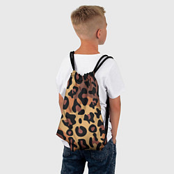 Рюкзак-мешок Кошачий окрас, цвет: 3D-принт — фото 2