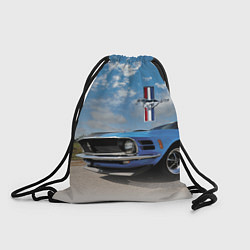 Рюкзак-мешок Mustang, цвет: 3D-принт