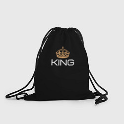 Рюкзак-мешок Король, цвет: 3D-принт