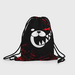 Рюкзак-мешок MONOKUMA, цвет: 3D-принт