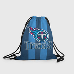 Рюкзак-мешок Tennessee Titans, цвет: 3D-принт