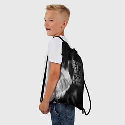 Рюкзак-мешок Fencing is the art, цвет: 3D-принт — фото 2