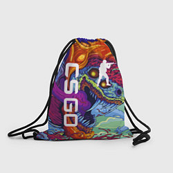 Рюкзак-мешок CS GO HYPERBEAST, цвет: 3D-принт