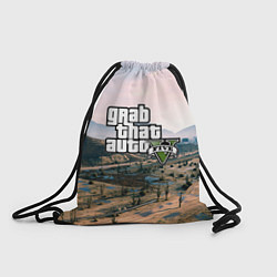 Рюкзак-мешок Grand Theft Auto 5, цвет: 3D-принт