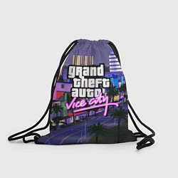 Рюкзак-мешок Grand Theft Auto Vice City, цвет: 3D-принт