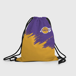 Рюкзак-мешок LA LAKERS, цвет: 3D-принт