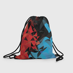 Рюкзак-мешок Fire and water, цвет: 3D-принт