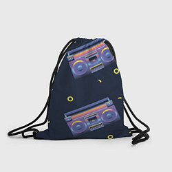 Рюкзак-мешок Retro style, цвет: 3D-принт