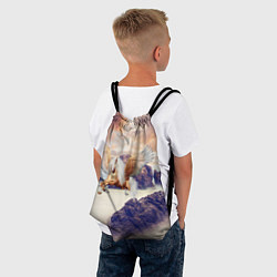 Рюкзак-мешок Sea Sunset Horse, цвет: 3D-принт — фото 2