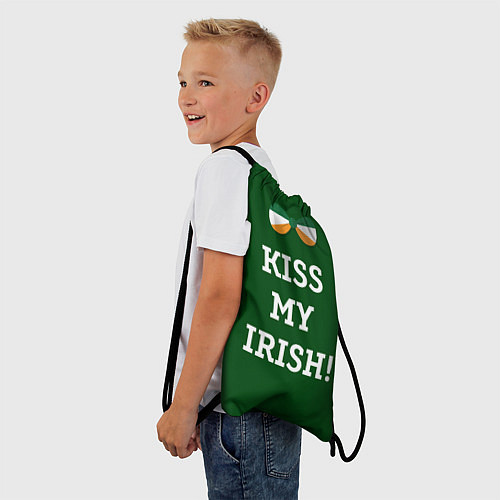 Мешок для обуви Kiss my Irish / 3D-принт – фото 3