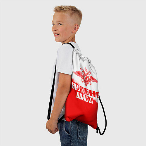 Мешок для обуви Внутренние Войска / 3D-принт – фото 3