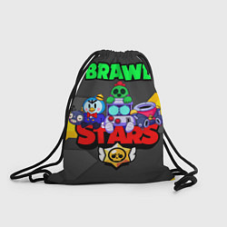 Рюкзак-мешок BRAWL STARS 2020, цвет: 3D-принт