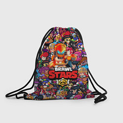 Рюкзак-мешок BRAWL STARS:MAX, цвет: 3D-принт