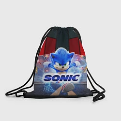 Рюкзак-мешок Соник 2020, цвет: 3D-принт