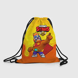 Рюкзак-мешок Эль Примо brawl stars, цвет: 3D-принт