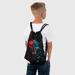 Рюкзак-мешок Стальной алхимик, цвет: 3D-принт — фото 2