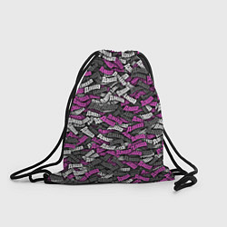 Рюкзак-мешок Именной камуфляж Даша, цвет: 3D-принт