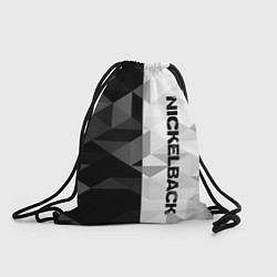 Рюкзак-мешок Nickelback, цвет: 3D-принт
