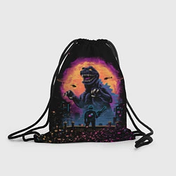 Рюкзак-мешок GODZILLA, цвет: 3D-принт