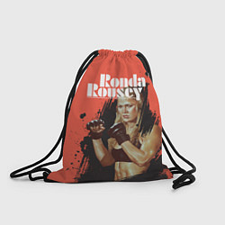 Рюкзак-мешок Ronda Rousey, цвет: 3D-принт