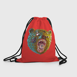 Рюкзак-мешок Little Big: Bear, цвет: 3D-принт