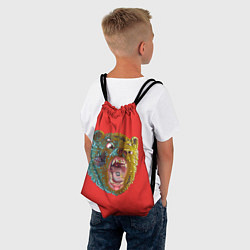 Рюкзак-мешок Little Big: Bear, цвет: 3D-принт — фото 2