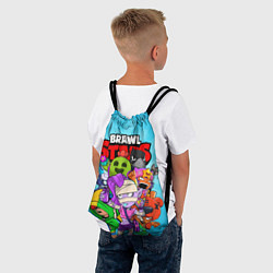 Рюкзак-мешок BRAWL STARS, цвет: 3D-принт — фото 2