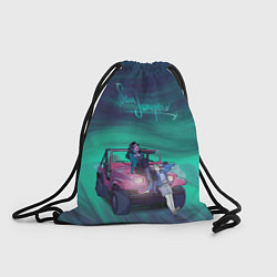 Рюкзак-мешок ЧЕРНОЕ ЗЕРКАЛО, цвет: 3D-принт