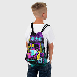 Рюкзак-мешок Приключения ДжоДжо, цвет: 3D-принт — фото 2